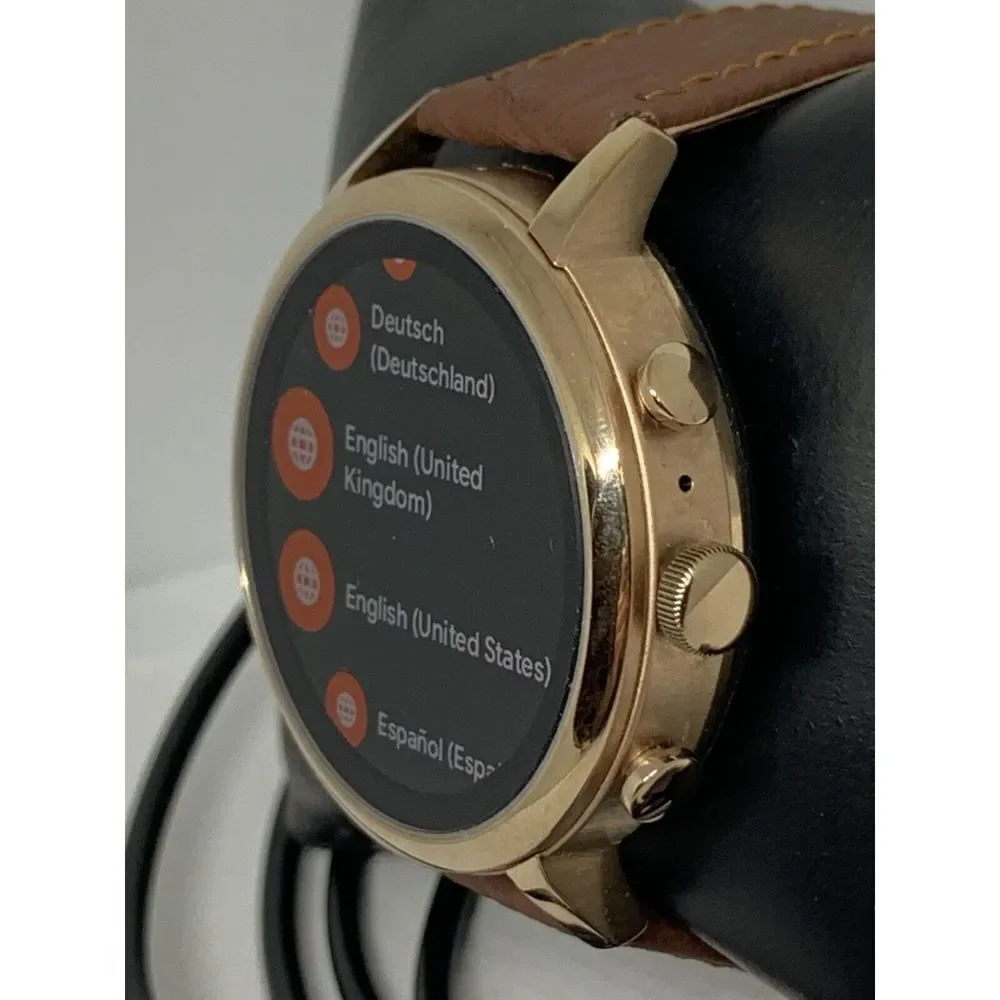 Fossil Gen 4 Authentic Digital Dial Smart Watch Custom Band FTW6020 NP12